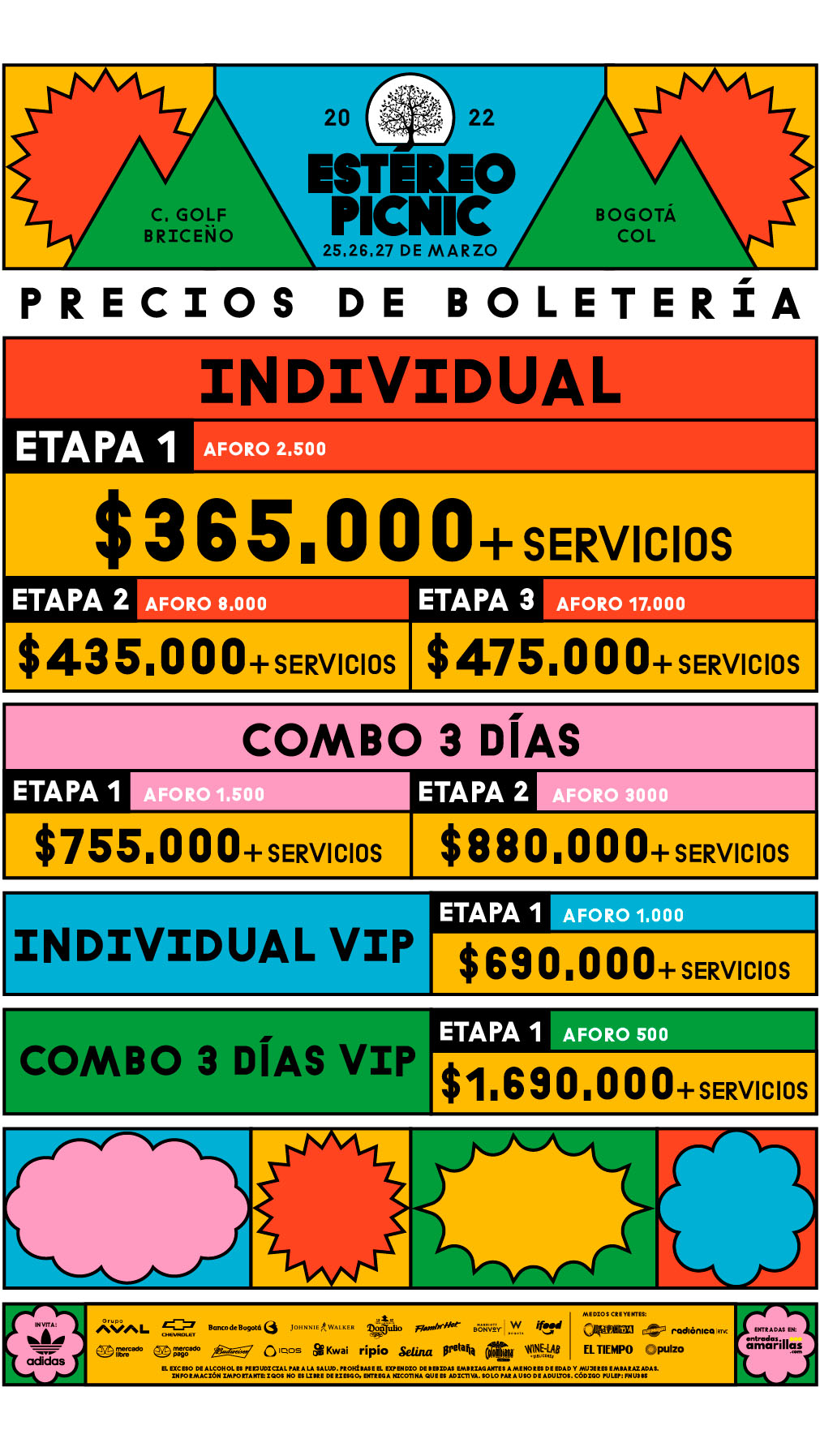 Festival Estéreo Picnic 2022 todo lo que debes saber Canal Trece